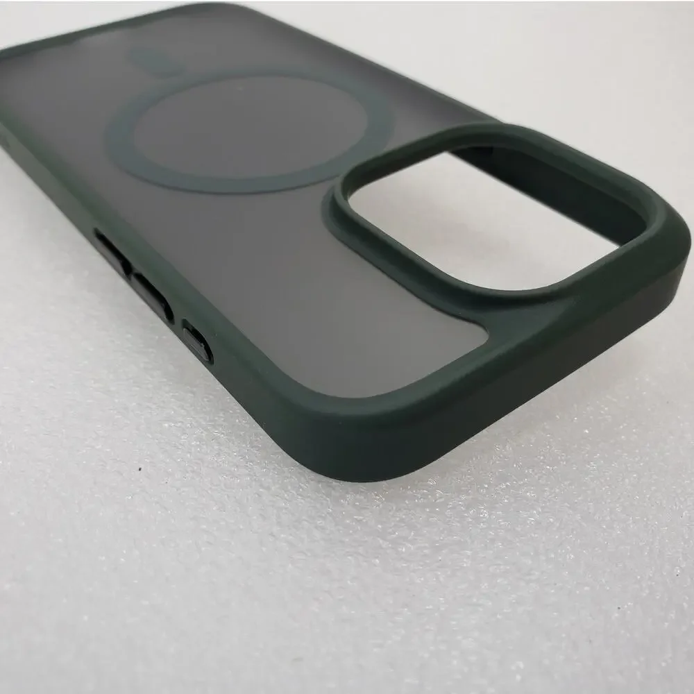 TORRAS Magnetic Guardian Phone Case for Apple iPhone 15 Pro (Green)
